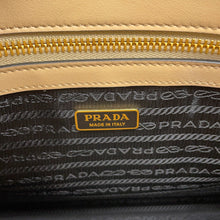 Load image into Gallery viewer, PRADA Embossed Logo 2-Way Bag Beige1BA337 Leather
