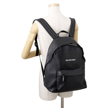 Load image into Gallery viewer, BALENCIAGA Everyday Backpack Black552374 Leather

