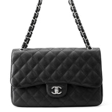Load image into Gallery viewer, CHANEL Matelasse 30 Double Flap Chain Shoulder BlackA58600 Caviar Leather
