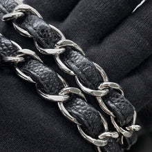 Load image into Gallery viewer, CHANEL Matelasse 30 Double Flap Chain Shoulder BlackA58600 Caviar Leather
