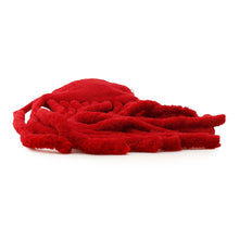 Load image into Gallery viewer, Bottega Veneta Fringe Shoulder Red Fabric Leather
