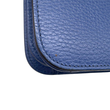 Load image into Gallery viewer, GUCCI Interlocking G Chain Shoulder Blue510303 Leather
