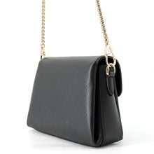 Load image into Gallery viewer, GUCCI Interlocking G Chain Shoulder Black607720 Leather
