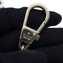Load image into Gallery viewer, GUCCI Interlocking G Chain Shoulder Black607720 Leather
