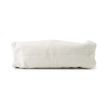 Load image into Gallery viewer, Bottega Veneta Triangle Clutch Bag White622712 Lamb Leather
