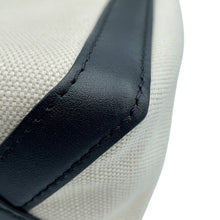 将图像加载到图库查看器中，Valentino Garavani VLTN logo 2WAYBag Beige/Black Canvas Leather

