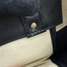 将图像加载到图库查看器中，Valentino Garavani VLTN logo 2WAYBag Beige/Black Canvas Leather
