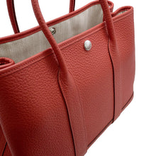 将图像加载到图库查看器中，HERMES Garden Party Rouge duchesse Country Leather Size TPM
