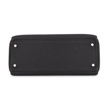 将图像加载到图库查看器中，HERMES Kelly Retourne Black Togo Leather Size 28
