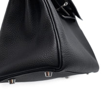 将图像加载到图库查看器中，HERMES Kelly Retourne Black Togo Leather Size 28
