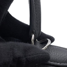 将图像加载到图库查看器中，HERMES Kelly Retourne Black Togo Leather Size 28
