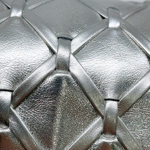 将图像加载到图库查看器中，CHANEL Mini flap Bag SilverMetalicAS4797 Calf Leather
