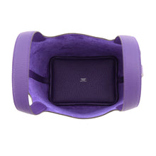 Load image into Gallery viewer, HERMES Picotin Lock Purple Taurillon Clemence Size PM
