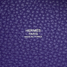 Load image into Gallery viewer, HERMES Picotin Lock Purple Taurillon Clemence Size PM
