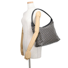 Load image into Gallery viewer, GOYARD Boheme Hobo Bag BlackBOHEMEPMLTY01CL01P PVC Leather Size PM
