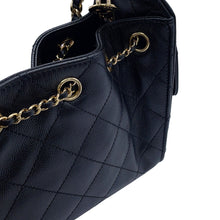 Load image into Gallery viewer, CHANEL CHANEL25 ChainShoulder Bag BlackAS5631 Caviar Leather Size Mini
