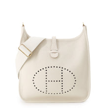 Load image into Gallery viewer, HERMES Evelyne3 Craie Taurillon Clemence Size PM

