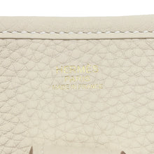 Load image into Gallery viewer, HERMES Evelyne3 Craie Taurillon Clemence Size PM
