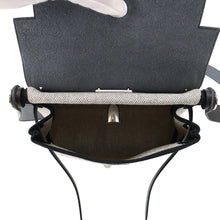 将图像加载到图库查看器中，HERMES Herbag zip Ecru/Black Toile H Vache Hunter Leather Size Mini
