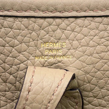 Load image into Gallery viewer, HERMES Evelyne Long Beige Marfa Taurillon Clemence Size TPM
