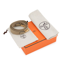 Load image into Gallery viewer, HERMES Evelyne Long Beige Marfa Taurillon Clemence Size TPM
