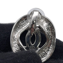 Load image into Gallery viewer, CHANEL CC Logo Earring Metal Rhinestone

