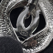 Load image into Gallery viewer, CHANEL CC Logo Earring Metal Rhinestone
