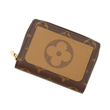 将图像加载到图库查看器中，LOUIS VUITTON Portefeuille Lou NoirM81461 Monogram/Monogram Reverse Canvas
