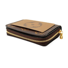将图像加载到图库查看器中，LOUIS VUITTON Portefeuille Lou NoirM81461 Monogram/Monogram Reverse Canvas
