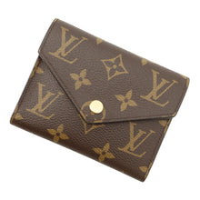 将图像加载到图库查看器中，LOUIS VUITTON Portefeuille Victorine BrownM62472 Monogram
