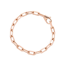 将图像加载到图库查看器中，CARTIER Santos de Cartier Chain Bracelet Size Medium ModelB6090600 18K Pink Gold
