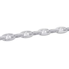 将图像加载到图库查看器中，HERMES Chaine d'Ancre Bracelet 16 frames Size MM SV925
