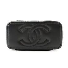 将图像加载到图库查看器中，CHANEL Matelasse Coco Gradation Vanity Shoulder Bag BlackAP3697 Lambskin
