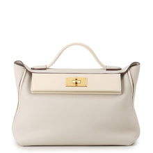 将图像加载到图库查看器中，HERMES 24/24 Sac Van Quatre Pearl Gray/Nata Togo Leather Swift Leather Size 29
