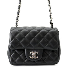 将图像加载到图库查看器中，CHANEL Mini Matelasse ChainShoulder Bag BlackA35200 Lambskin
