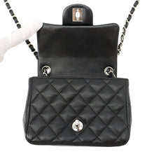 将图像加载到图库查看器中，CHANEL Mini Matelasse ChainShoulder Bag BlackA35200 Lambskin
