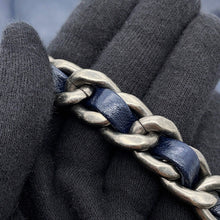 将图像加载到图库查看器中，CHANEL CHANEL 19 ChainShoulder NavyAS1160 Lambskin
