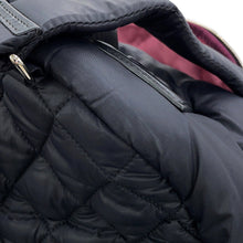 将图像加载到图库查看器中，CHANEL Coco Cocoon Backpack BlackA92559 Nylon Leather
