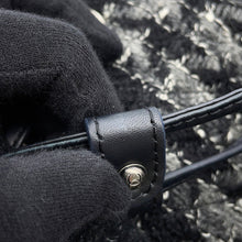 Load image into Gallery viewer, CHANEL CC Logo Backpack Black/Gray Tweed
