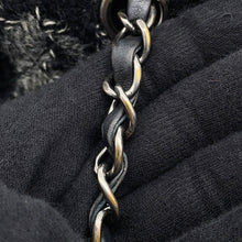 Load image into Gallery viewer, CHANEL CC Logo Backpack Black/Gray Tweed

