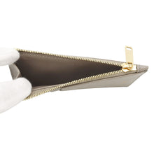 将图像加载到图库查看器中，CELINE Compact Zip Card Holder Greige10B683BEL Leather

