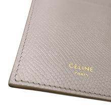 将图像加载到图库查看器中，CELINE Compact Zip Card Holder Greige10B683BEL Leather
