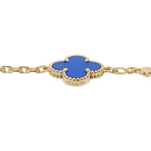 将图像加载到图库查看器中，Van Cleef &amp; Arpels Vintage Alhambra Necklace 10 MotifsVCARP34800 18K Yellow Gold
