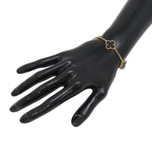 Load image into Gallery viewer, Van Cleef &amp; Arpels Vintage Alhambra 5 Motif BraceletVCARA41300 18K Yellow Gold
