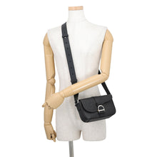 Load image into Gallery viewer, Dior Saddle Heritage Messenger Bag Black2ADCA662MLL_H00N Calf Leather
