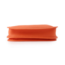 将图像加载到图库查看器中，HERMES Evelyne3 Tangerine Taurillon Clemence Size 23
