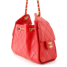Load image into Gallery viewer, CHANEL CHANEL 25 ChainShoulder Bag RedAS5631 Caviar Leather Size Mini
