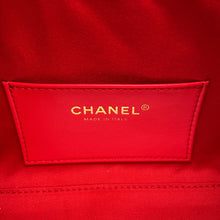 Load image into Gallery viewer, CHANEL CHANEL 25 ChainShoulder Bag RedAS5631 Caviar Leather Size Mini
