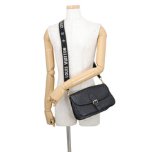 将图像加载到图库查看器中，LOUIS VUITTON Diane Shoulder Bag Noir/PurpleM46386 Monogram Empreinte Leather
