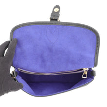 将图像加载到图库查看器中，LOUIS VUITTON Diane Shoulder Bag Noir/PurpleM46386 Monogram Empreinte Leather
